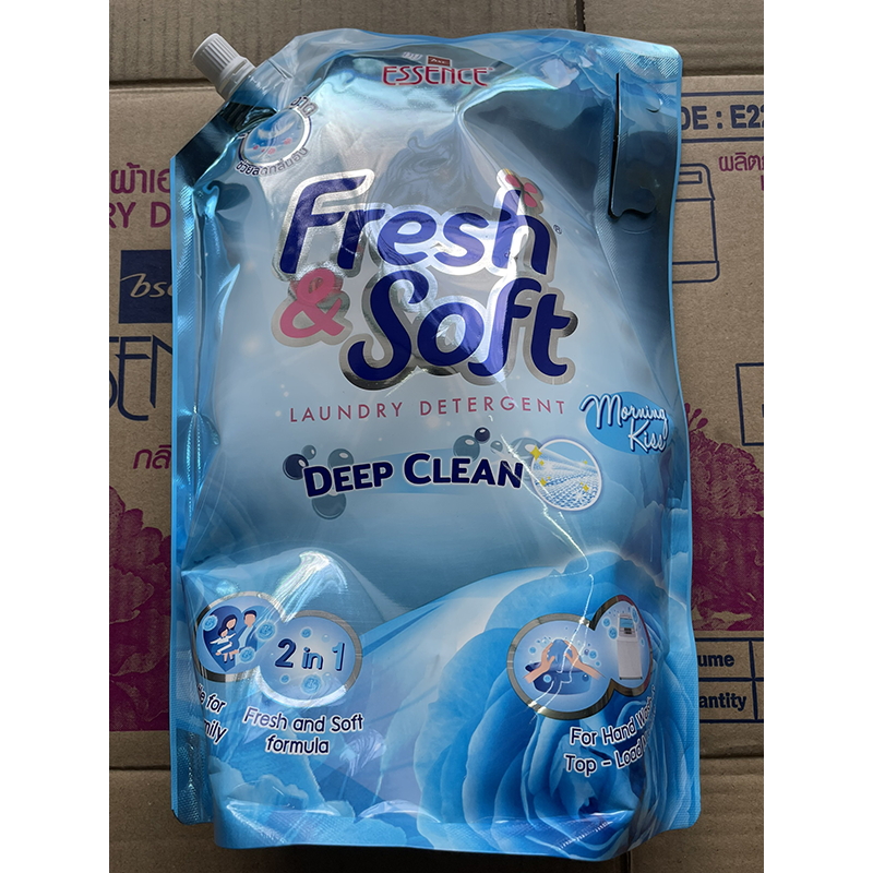 Nước giặt Fresh & Soft xanh 2.2l