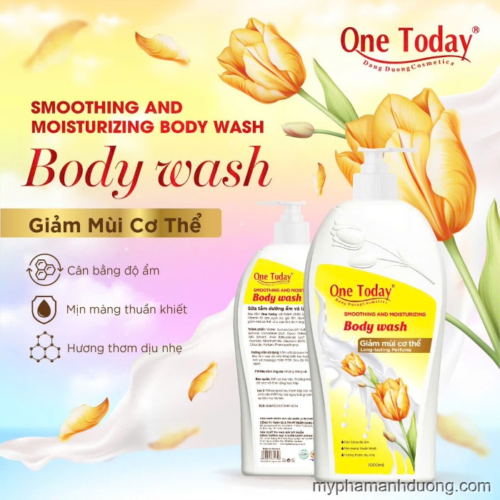 Kem Body Wash - Giảm mùi cơ thể