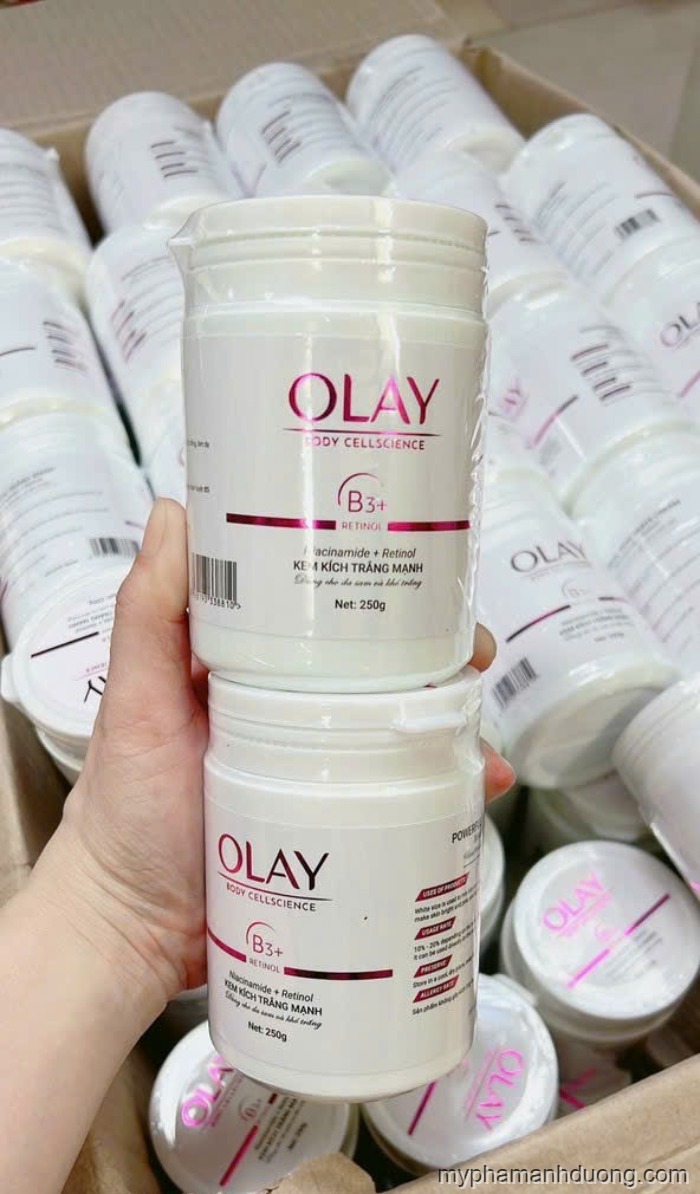 Kem Olay B3+ kích trắng mạnh 250g