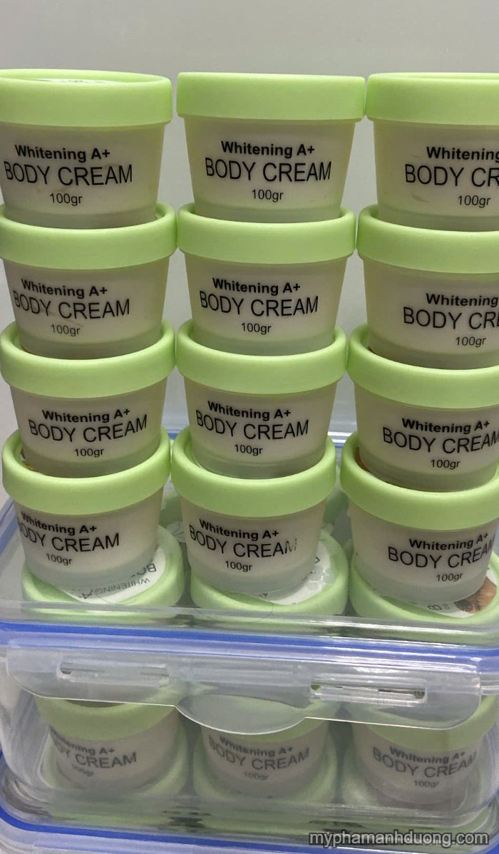 Body Cream Whitening A+ 100g