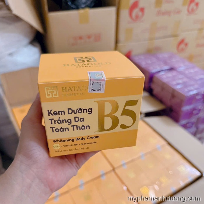 Hatagold B5 - Kem dưỡng trắng da toàn thân