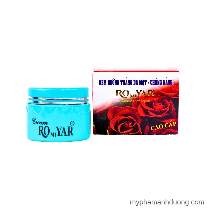 Kem dưỡng trắng da mặt, chống nắng Romiyar 15g