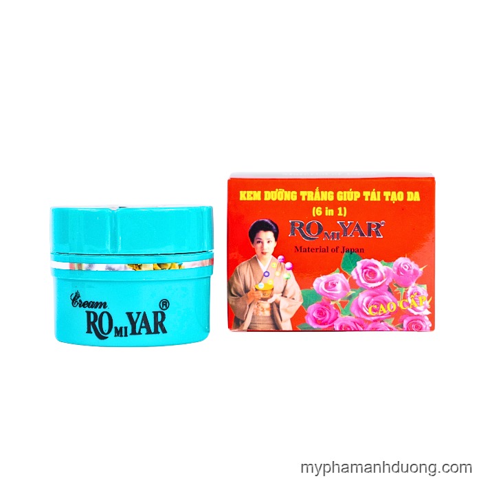 Kem dưỡng trắng tái tạo da (6in1) Romiyar 15g