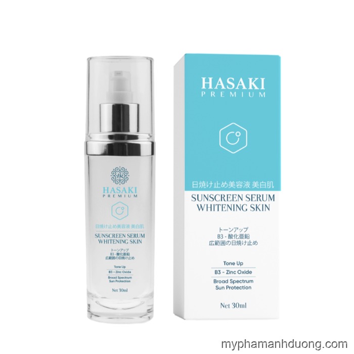 Serum Hasaki dưỡng trắng da, chống nắng 30ml