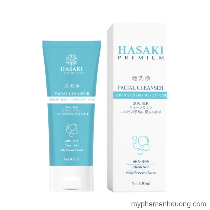 Sữa rửa mặt Hasaki sáng da và ngừa mụn 100ml