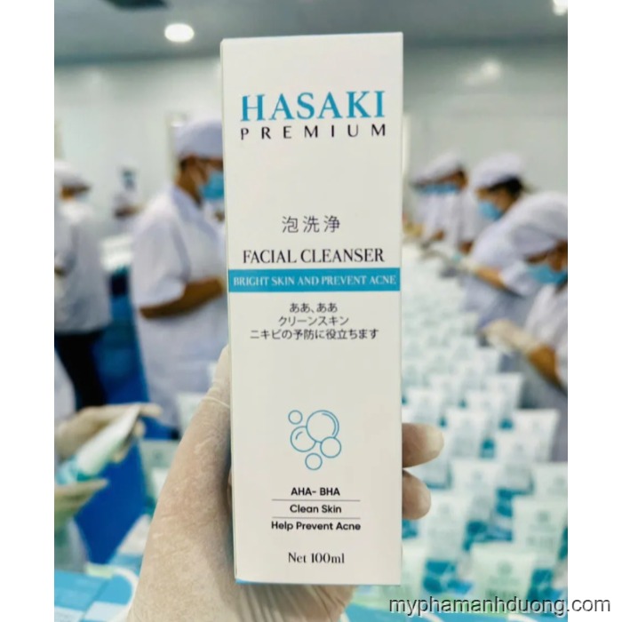sữa rửa mặt hasaki