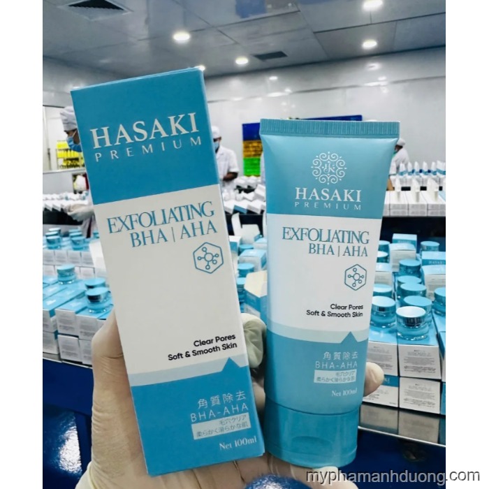 hasaki - kem tẩy tế bào chết