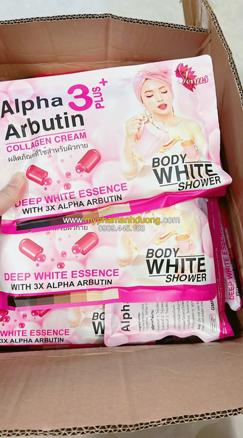 Tắm trắng Alpha Arbutin